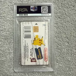 1999 Pokemon Nintendo Blockbuster Video Snap Smart Card Jigglypuff PSA 10 - Image 3