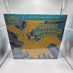Pokemon TCG Mega Evolution Ascended Heroes Elite Trainer Box English 2025 - Image 1