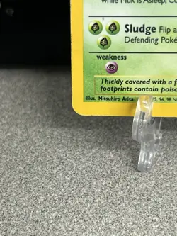 Pokemon Muk Fossil Holo Rare Stage 1 13/62 English 1999 HP70 Card - Image 5