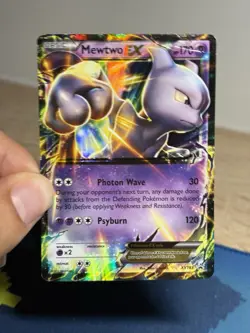 Mewtwo EX XY183 Ultra Rare XY Promo Pokemon Card HP - Image 3