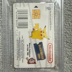 Pokemon Snap Smart Blockbuster Video Squirtle vintage 1999 PSA 10 GEM MINT - Image 4