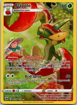 Flapple TG02/TG30 - SWSH10: Astral Radiance Trainer Gallery Pokemon TCG NM - Image 1