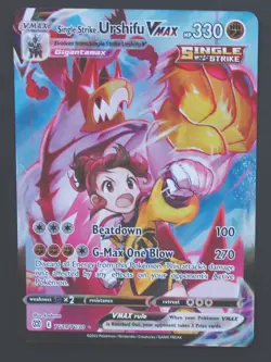 Single Strike Urshifu VMAX Tg19/Tg30 - Brilliant Stars Pokemon TCG - NM - Image 1