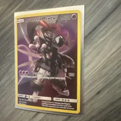 Pokemon TCG Armored Mewtwo Holo Rare Black Star Promo Card SM228 - Image 3
