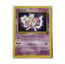 1999 Mewtwo Movie Promo Rare Pokemon TCG Card - Image 1