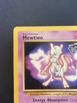 1999 Mewtwo Movie Promo Rare Pokemon TCG Card - Image 3