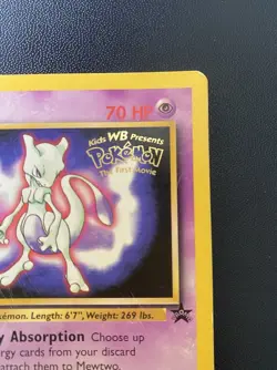 1999 Mewtwo Movie Promo Rare Pokemon TCG Card - Image 4