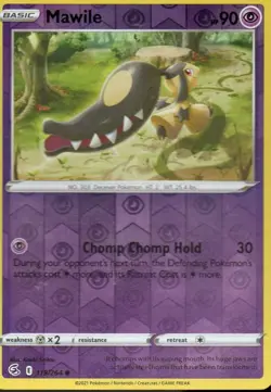 Mawile Reverse Holo - 119/264 - Fusion Strike Pokemon - Image 1