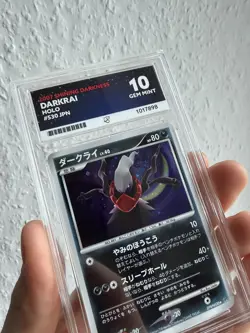 ACE 10 Darkrai Holo DPBP#530 DP3 Shining Darkness Japanese Pokemon - Unlimited - Image 1