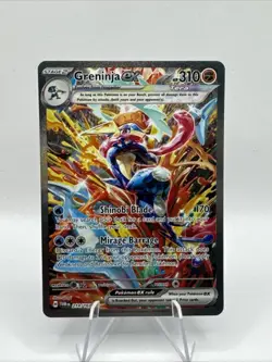 2024 POKEMON GRENINJA EX TWILIGHT MASQUERADE SPECIAL ILLUSTRATION #214/167! MINT - Image 1