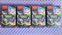 LOT OF 4⃣ Pokemon TCG Perfect Order Booster Bundle Brand New/Sealed - Image 1