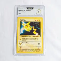 Pokemon Pikachu First Movie 4 Promo WOTC US 1999 PCA 8 - Image 1