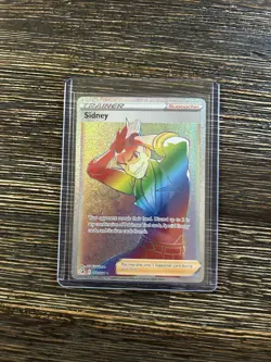 Pokemon TCG Sidney Trainer Secret Rare Holo 279/264 Fusion Strike Full Art - Image 1