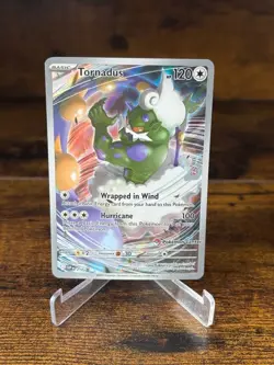 Pokemon Scarlet & Violet Promo - Tornadus 210 Pokemon Center - NM - Image 1