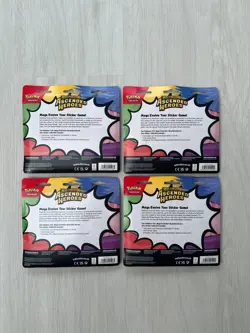 Pokemon TCG Mega Evolution Ascended Heroes Tech Sticker Collection x4 | SEALED - Image 3