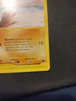 POKEMON TCG 1 COMMON DIGLETT 50/144 SKYRIDGE MP 2003 E-READER ERA WOTC FINAL SET - Image 5