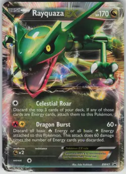 Pokemon TCG Rayquaza EX - Promo Black and White Promos BW47 - Image 1