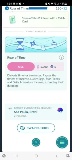 Pokemon Go Legendary Shiny Dialga ( Roar Of Time ) - Image 2