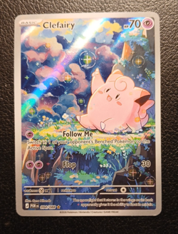 Pokemon TCG, Clefairy 094/088 (IR) Perfect Order Full Art Illustration Rare NM - Image 1