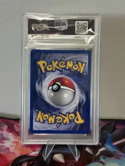 Pokemon Dark Vaporeon Legendary Collection Holo Rare PSA 8 9/110 2002 - Image 2