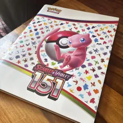 Pokemon TCG Scarlet & Violet 151 Empty Binder - Image 1