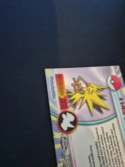 Zapdos #145 Pokemon Topps Chrome - Image 5