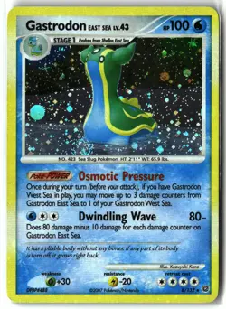 Gastrodon East Sea ⭐ 8/132 Holo Rare Secret Wonders 2007 Pokemon LP - Image 1