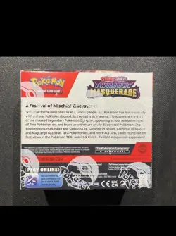 Pokemon TCG Twilight Masquerade Booster Box Factory Sealed - Image 2
