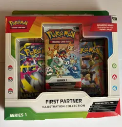 Pokemon TCG: First Partner Illustration Collection—Series 1 Sealed Two Boxes - Image 1