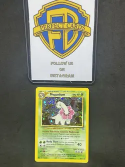 POKEMON NEO GENESIS UNLIMITED MEGANIUM HOLO 10/111 NM ITA - Image 1