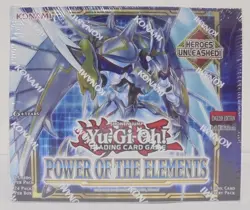 Yu-Gi-Oh Power of the Elements 1st Edition Unlimited Booster Box - Image 1