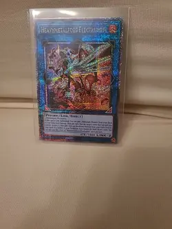 Yu-Gi-Oh! Heavymetalfoes Electrumite / Quarter Century Secret Rare RA04-EN292 - Image 4