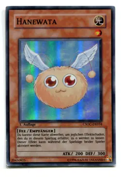 Yu-Gi-Oh! PLAYED/POOR Hanewata Super Rare deutsch - Image 1