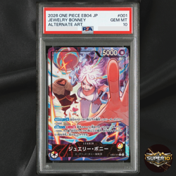 PSA10 Jewelry Bonney EB04-001 L EGGHEAD CRISIS EB04 Japanese ONE PIECE Card 2026 - Image 1