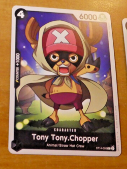 ONE PIECE ENGLISH 3D2Y CARD GAME CARTE TONY CHOPPER ST14-005 ST EN MINT - Image 1