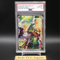 PSA10 Zoro PRB02-006 SP EGGHEAD CRISIS EB04 Japanese ONE PIECE Card 2026 NM - Image 3