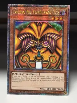 Yugioh! Exodia The Forbidden One Set Quarter Century Secret Rare QCR - Image 2