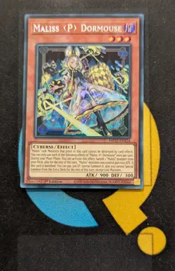 MP25-EN124 Maliss P Dormouse Prismatic Secret Rare 1st Edition YuGiOh Card - Image 1