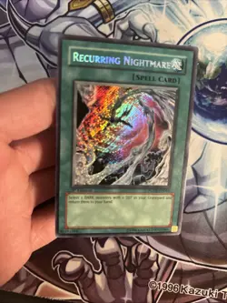 (SRH) YuGiOh Recurring Nightmare FOTB-EN066 1st Edition Secret Rare VLP - Image 2