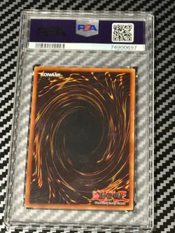 Yugioh PSA 10 Mystical Elf LOB-062 Super Rare 1st Edition GLOSSY *0697 - Image 2