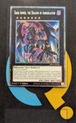 MP25-EN036 Dark Armed, the Dragon of Annihilation Starlight Rare 1st Ed YuGiOh - Image 1
