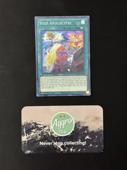 Void Apocalypse - Yugioh ETCO-EN065 1st Edition Super Rare NM - Image 1