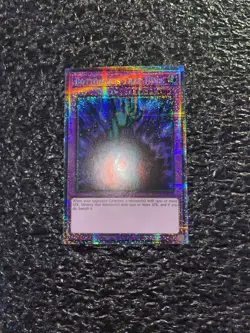 Yugioh! Bottomless Trap Hole MP25-EN018 Starlight Rare 1st Edition NM - Image 1