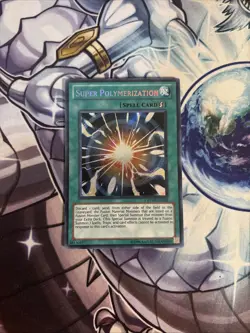 (SRH) SUPER POLYMERIZATION *** SECRET RARE RYMP-EN029 YUGIOH! Unlimited VLP - Image 1