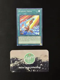 Burning Draw - Yugioh ETCO-EN057 1st Edition Super Rare NM - Image 1