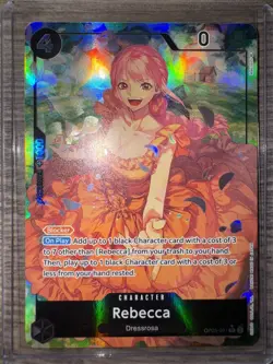 Rebecca OP05-091 Alt Art SR NM One Piece TCG Awakening of the New Era - Image 1