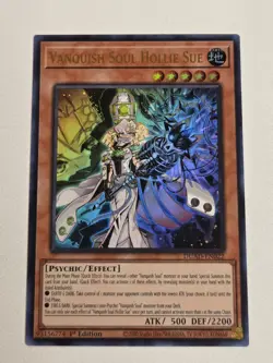 Vanquish Soul Hollie Sue DUAD-EN022 Ultra Rare Yugioh 1st Edition Mint Condition - Image 1
