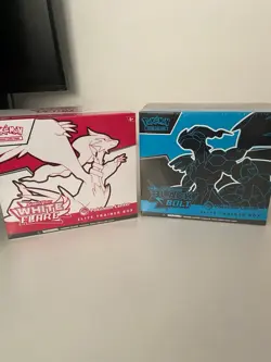 Black Bolt & White Flare Pokemon Centre ETB Set - Image 1