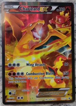 Charizard EX #XY121 Holo Ultra Rare Black Star Promo Pokemon Card - Image 1