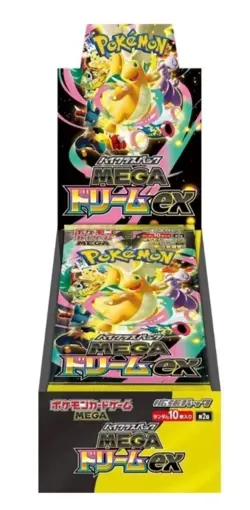 Pokemon Mega Dream ex Japanese Booster Box 10 Packs M2a New Sealed With Shrink - Image 1